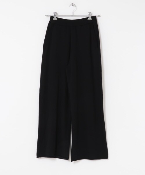 URBAN RESEARCH ROSSO（アーバンリサーチロッソ）の「メリノウールニットパンツ（その他パンツ・レディース・IVORY/BLACK・Free）」の21枚目の写真