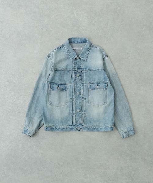 URBAN RESEARCH(アーバンリサーチ)の「13.5oz DENIM TYPE 2nd JACKET(デニムジャケット・メンズ・INDIGO/LT INDIGO/BLACK・S/M/L)」の3枚目の写真