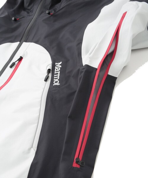 ADAM ET ROPE'（アダムエロペ）の「【BAL/バル】MARMOT GORET-EX LIGHT SPEED JACKET（マウンテンパーカー・メンズ・ライトグレー・3/4）」の12枚目の写真