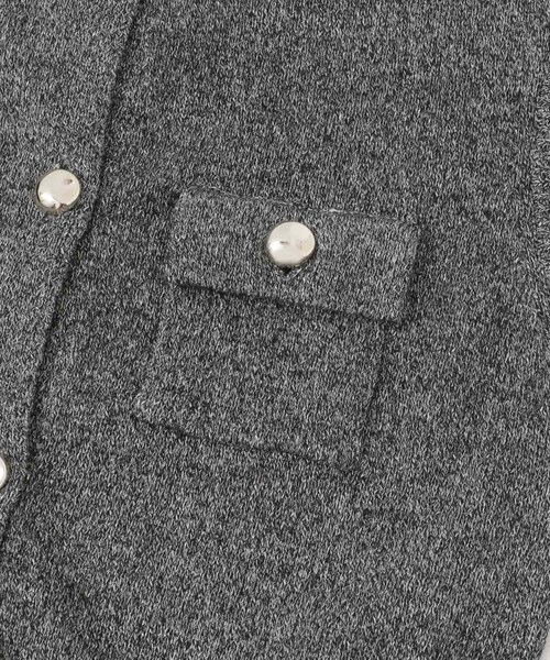 SENSE OF PLACE by URBAN RESEARCH(センスオブプレイスバイアーバンリサーチ)の「メタルボタンポケットベスト(ベスト・レディース・L.BLUE/BLACK/IVORY/BROWN・one)」の17枚目の写真