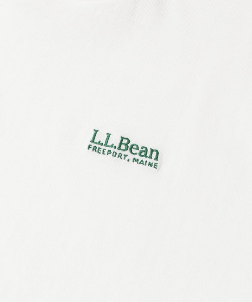 URBAN RESEARCH DOORS（アーバンリサーチドアーズ）の「L.L.Bean JAPAN EDITION　Union Long-Sleeve T-shirts（Tシャツ/カットソー・メンズ・White/Birch/Navy/Ocean/T Charcoal・M/L/XL）」の8枚目の写真
