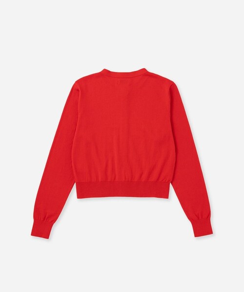Saturdays NYC（サタデーズ ニューヨークシティ ）の「Petite Cardigan | WOMEN（カーディガン/ボレロ・レディース・ブラック/ライトグレー/レッド・L/M/S）」の11枚目の写真