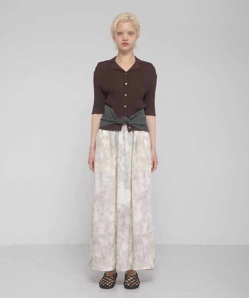 LAATO（ラート）の「drape  skirt（スカート・レディース・チョコレート/ザラメ・Free）」の21枚目の写真