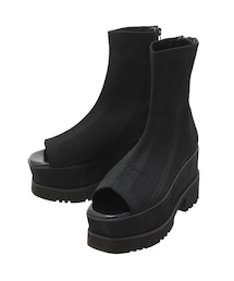 MURUA | ジャガードソックブーツ(ブーツ)