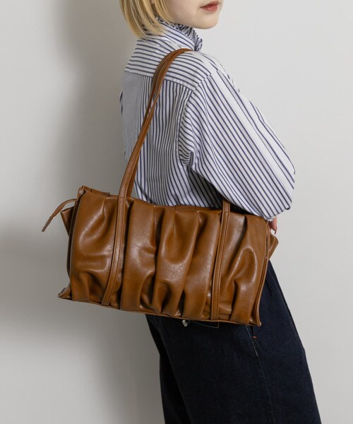 THE GOODLAND MARKET（ザグッドランドマーケット）の「ALICE MARTHA　RABBAH（トートバッグ・レディース・BLACK/TAN・Free）」の12枚目の写真