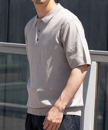 URBAN RESEARCH ROSSO | 『WEB限定』シルク混サマーニットポロシャツ(ポロシャツ)