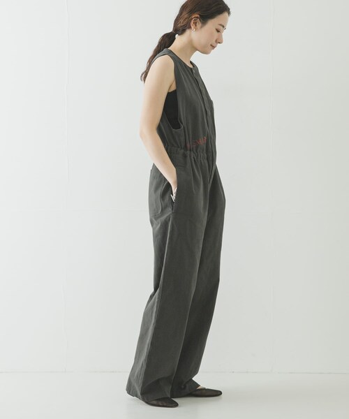 URBAN RESEARCH（アーバンリサーチ）の「『別注』PAY-DAY×URBAN RESEARCH　オールインワン（つなぎ/オールインワン・レディース・NATURAL/CHARCOAL・Free）」の6枚目の写真