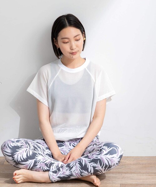 URBAN RESEARCH Sonny Label（アーバンリサーチサニーレーベル）の「SLAB Mesh Raglan Pullover（その他トップス・レディース・オフ/ブラック・FREE）」の5枚目の写真