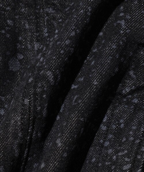 ADAM ET ROPE'(アダムエロペ)の「【Etudes Studio/エチュードストゥディオ】SLIM DENIM JACKET DOTTED(デニムジャケット・メンズ・ブラック・L/M/S)」の18枚目の写真