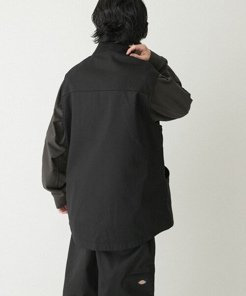 EKAL（エカル）の「『別注』Dickies×EKAL　ワークベスト（ベスト・メンズ・ブラウン/ブラック・M/L）」の17枚目の写真