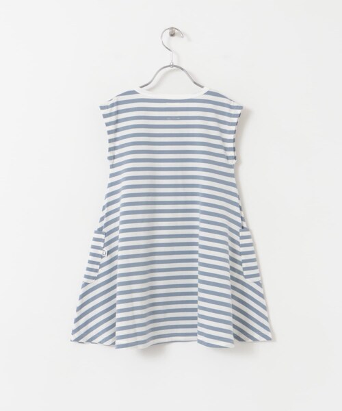 URBAN RESEARCH DOORS(アーバンリサーチドアーズ)の「ボーダーフレアワンピース(KIDS)(ワンピース・キッズ・BLUE/PURPLE・105/120/135)」の13枚目の写真