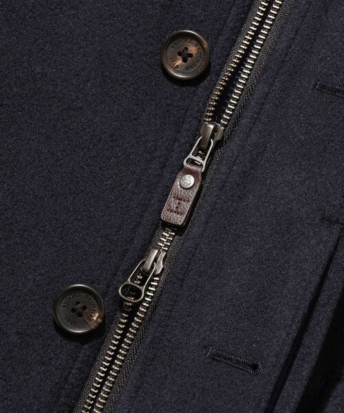 ADAM ET ROPE'(アダムエロペ)の「【Brooks Brothers/ブルックスブラザーズ】W/C RAGLAN SLEEVE WALKING COAT(ダウンジャケット/コート・メンズ・ネイビー・L/M)」の11枚目の写真