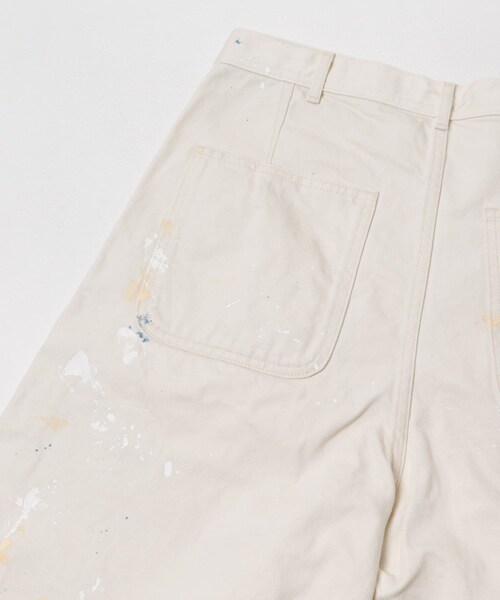 URBAN RESEARCH(アーバンリサーチ)の「YLEVE HAND PAINT DENIM SHORTS(その他パンツ・メンズ・010 BLACK/040 CER・3/4)」の8枚目の写真