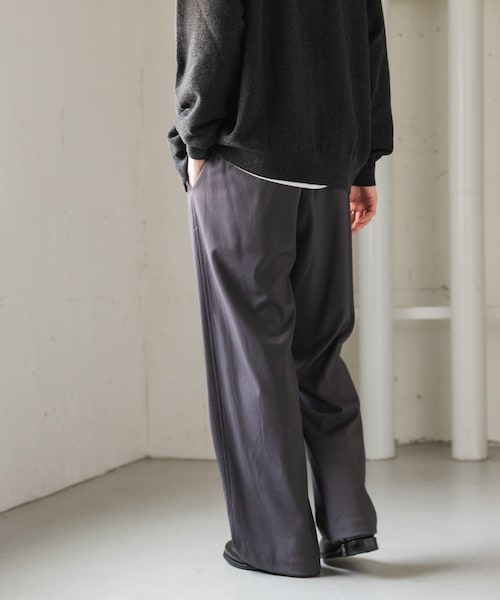 URBAN RESEARCH DOORS（アーバンリサーチドアーズ）の「FORK&SPOON　TRイージートラウザー（その他パンツ・メンズ・CHARCOAL/NAVY・4/5）」の5枚目の写真