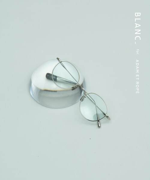ADAM ET ROPE'(アダムエロペ)の「《別注》【BLANC/ブラン】EXメタルフォーム(サングラス・メンズ・シルバー・F)」の3枚目の写真