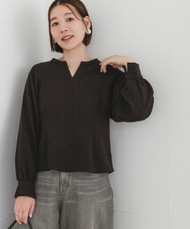 アーバンリサーチROSSO  フロントピンタックブラウス URBAN RESEARCH ROSSO（アーバンリサーチロッソ）の「【WEB限定