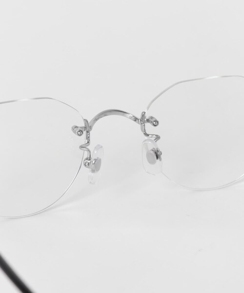 URBAN RESEARCH(アーバンリサーチ)の「『別注』KANEKO OPTICAL×URBAN RESEARCH MARTY SUPREME MODEL(メガネ・メンズ・シルバー・-)」の6枚目の写真