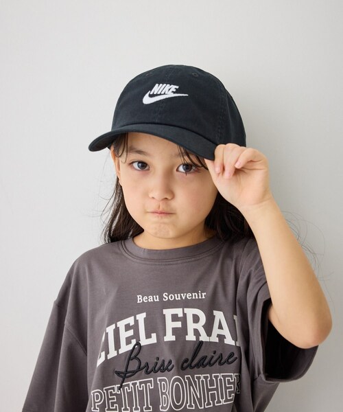ROPE' PICNIC(ロペピクニック)の「【KIDS/キッズ】【NIKE/ナイキ】K NK CLUB CAP US CB FUT WSH(キャップ・キッズ・ブラック・F)」の3枚目の写真