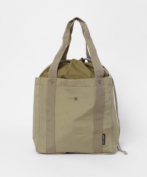 EKAL（エカル）の「TINY GARDEN PRODUCTS　パッカブルクールバッグ（トートバッグ・レディース・KHAKI/GRAY/ORANGE/BLACK・one）」の17枚目の写真