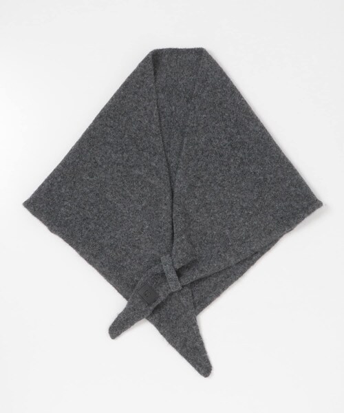 SENSE OF PLACE by URBAN RESEARCH(センスオブプレイスバイアーバンリサーチ)の「ビッグニットストール(ストール/ショール・レディース・IVORY/CHARCOAL/BROWN・One)」の8枚目の写真