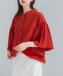 URBAN RESEARCH ROSSO WOMEN | 『一部WEB限定カラー』UVカットウォッシャブルリネン混ブラウス(シャツ/ブラウス)