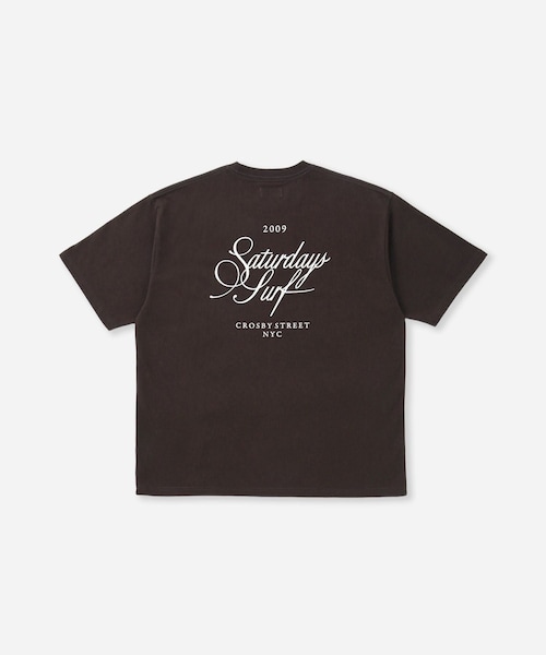 Saturdays NYC(サタデーズ ニューヨークシティ )の「Cursive Saturdays Surf Relaxed SS Tee(Tシャツ/カットソー・レディース・ホワイト/ブラウン/キミドリ・L/M/S/XL/XS)」の19枚目の写真