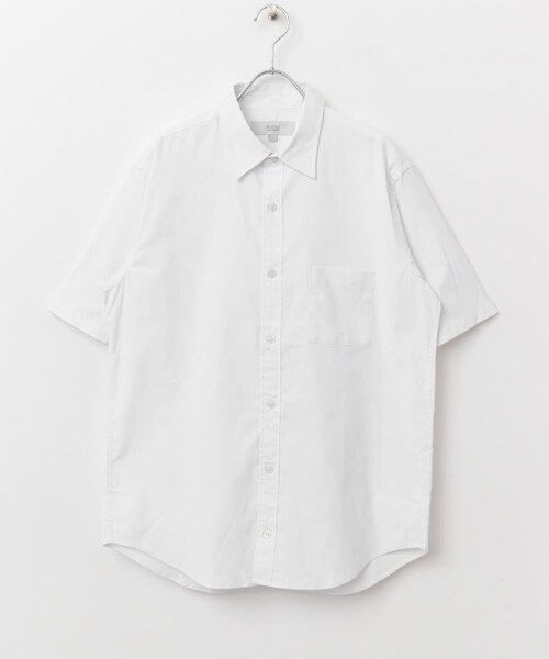 URBAN RESEARCH ROSSO（アーバンリサーチロッソ）の「『防シワ』『XLサイズあり』ハイパフォーマンスリネンレギュラー半袖シャツ（シャツ/ブラウス・メンズ・BEIGE/WHITE/BLACK/NAVY/KHAKI/BLK STRIPE/BLK CHECK・S/M/L/XL）」の16枚目の写真