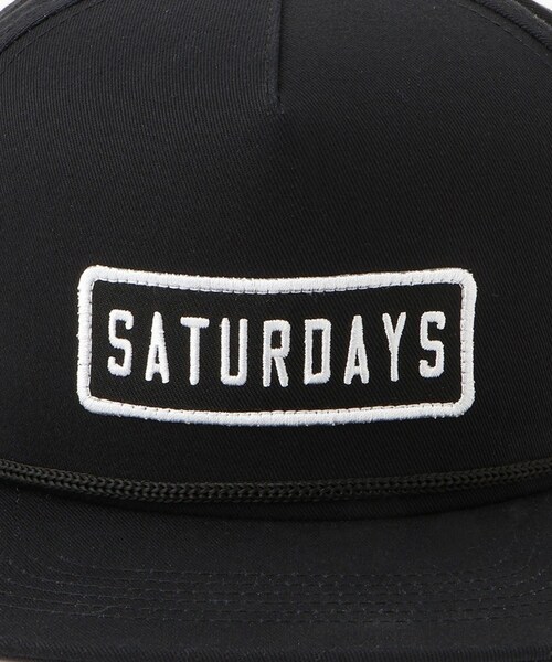 Saturdays NYC(サタデーズ ニューヨークシティ )の「avec x Saturdays NYC CAP(キャップ・レディース・ブラック/グリーン/ネイビー/ワイン・F)」の10枚目の写真