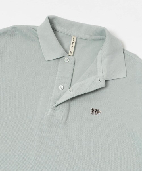 URBAN RESEARCH（アーバンリサーチ）の「Scye　Cotton Pique Polo Shirts（ポロシャツ・メンズ・バニラ/アクア/レッド・38/40）」の12枚目の写真