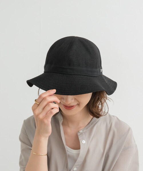 URBAN RESEARCH DOORS（アーバンリサーチドアーズ）の「ORCIVAL　6PANEL NATURAL HAT（ハット・レディース・BEIGE/BLACK・one）」の5枚目の写真