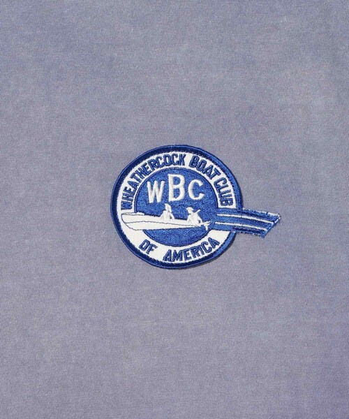 ADAM ET ROPE'(アダムエロペ)の「【BOWWOW/バウワウ】BOAT CLUB TEE AGING(Tシャツ/カットソー・メンズ・ネイビー・L/M/XL)」の9枚目の写真