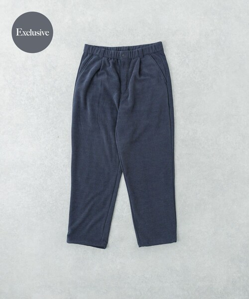 URBAN RESEARCH(アーバンリサーチ)の「『別注』THOUSAND MILE×URBAN RESEARCH ニットフリースパンツ(その他パンツ・メンズ・BLACK/CHARCOAL/NAVY/OFF・M/L)」の4枚目の写真