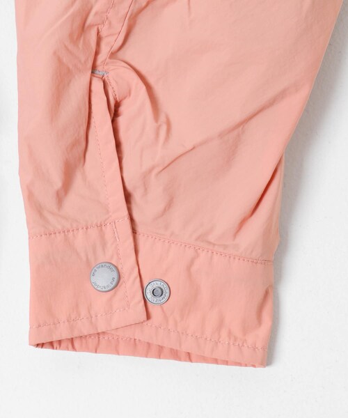 EKAL(エカル)の「and wander WATER REPELLENT LIGHT JACKET2(ブルゾン・メンズ・CHARCOAL/PINK・M/L)」の13枚目の写真
