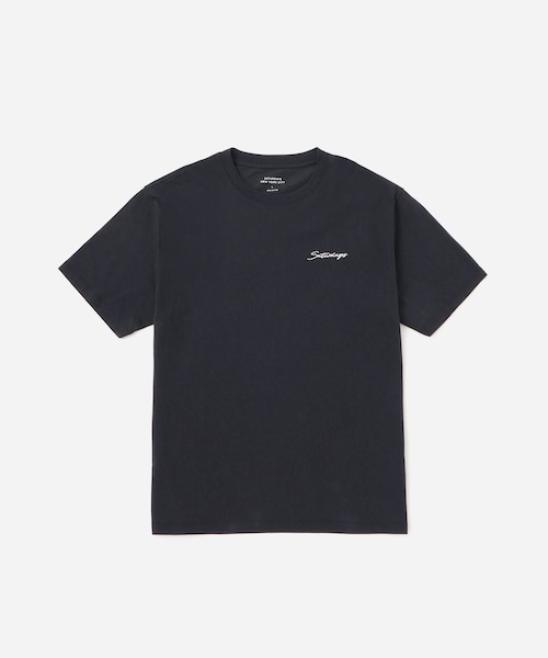 Saturdays NYC(サタデーズ ニューヨークシティ )の「Script Emb SS Tee(Tシャツ/カットソー・レディース・ネイビー・L/M/S/XL/XS/XXL)」の5枚目の写真