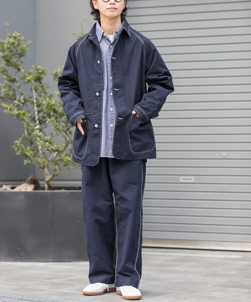 URBAN RESEARCH DOORS(アーバンリサーチドアーズ)の「FORK&SPOON PEダックペインターパンツ(その他パンツ・メンズ・NAVY/IVORY・4/5)」の18枚目の写真