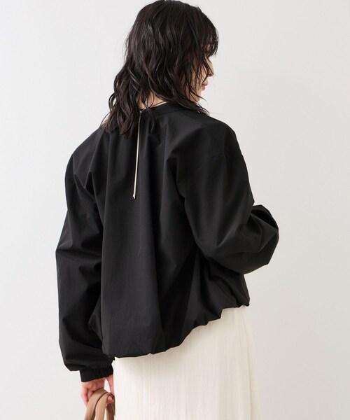 VIS(ビス)の「ボリュームバルーンブルゾン/UVケア・イージーケア(ブルゾン・レディース・ブラック/キナリ/カーキ・F)」の16枚目の写真
