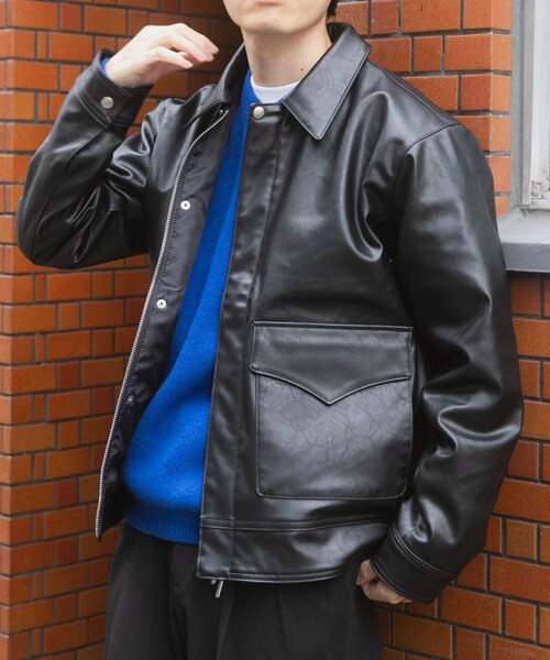 ITEMS URBANRESEARCH（アイテムズ アーバンリサーチ）の「F.L. A-2 フライトジャケット（その他アウター・メンズ・BLK/OLV/D.BRN・M/L）」の5枚目の写真