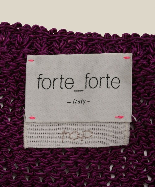 ROPE'(ロペ)の「【forteforte(フォルテ フォルテ)】tops(キャミソール・レディース・パープル系・M)」の19枚目の写真