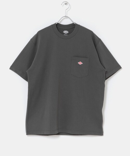 URBAN RESEARCH DOORS(アーバンリサーチドアーズ)の「DANTON POCKET T-SHIRTS(Tシャツ/カットソー・メンズ・WHITE/COAL GREY/H.WHITE/ORANGE/DEEP SAX・M/L/XL)」の15枚目の写真