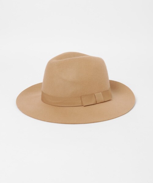 KBF（ケイビーエフ）の「KBF+　ベルト付き中折れハット∴（ハット・レディース・BEIGE/BLACK・one）」の6枚目の写真