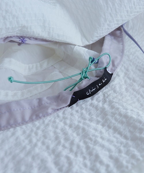 ADAM ET ROPE'(アダムエロペ)の「【J'aDoRe・一部店舗限定】【chisaki(チサキ)】Hana(ハット・レディース・ホワイト系/オリーブ・F)」の20枚目の写真