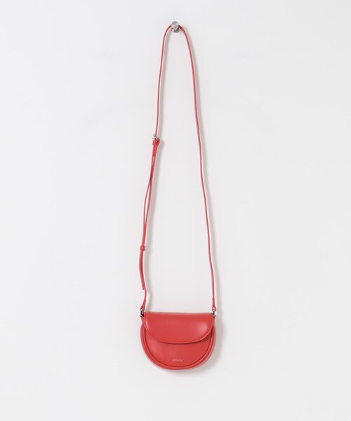 KBF(ケイビーエフ)の「STAND OIL MINO BAG(ショルダーバッグ・レディース・BUTTER/RED/BLACK・One)」の13枚目の写真