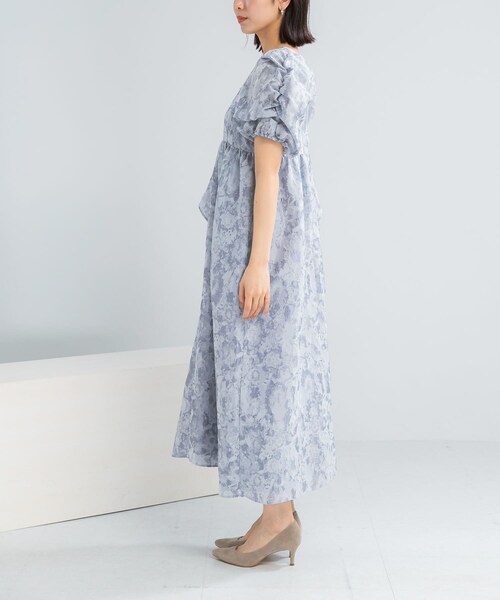 URBAN RESEARCH ROSSO（アーバンリサーチロッソ）の「ANDRESD　JACQUARD DRESS（ワンピース・レディース・L.GRAY/GRAY・M-TALL）」の9枚目の写真