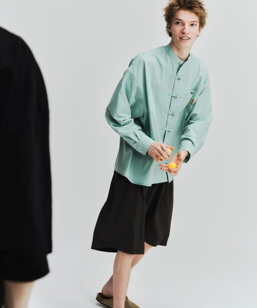 URBAN RESEARCH(アーバンリサーチ)の「SEE SEE KUNG FU LS SHIRT(シャツ/ブラウス・メンズ・MINT/SAX/D NAVY・M/L/XL/XXL)」の5枚目の写真