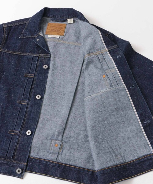 URBAN RESEARCH DOORS（アーバンリサーチドアーズ）の「Levi's　TYPE1TRUCKER（デニムジャケット・メンズ・RIGID・S/M/L）」の5枚目の写真