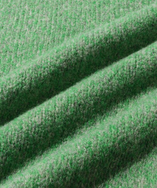 ADAM ET ROPE'（アダムエロペ）の「【URU/ウル】CREW NECK KNIT（ニット/セーター・メンズ・グリーン・F）」の11枚目の写真