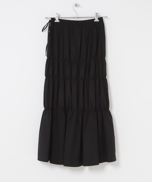 URBAN RESEARCH ROSSO（アーバンリサーチロッソ）の「ブライトシャーリングスカート（スカート・レディース・GRAY/BLACK・Free）」の12枚目の写真