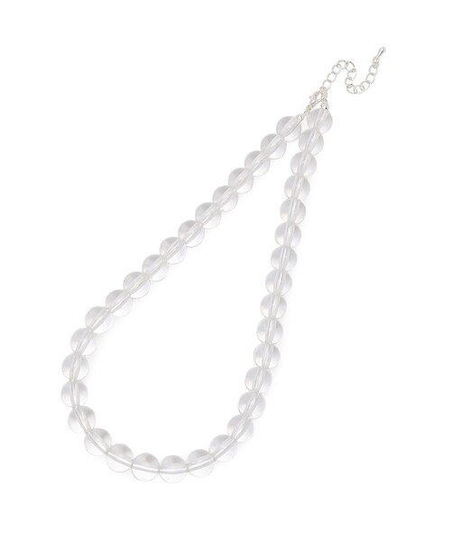 VIS（ビス）の「ボールショートネックレス（ネックレス・レディース・ブラック/その他・F）」の8枚目の写真