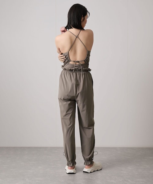 NERGY(ナージー)の「【speedo】ステイフィットギャザーパンツ(その他パンツ・レディース・ブラック/レンガ/カーキ・M)」の12枚目の写真