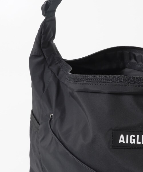 THE GOODLAND MARKET（ザグッドランドマーケット）の「AIGLE　パッカブル ショルダーバッグ（ショルダーバッグ・レディース・NOIR/CASHMERE/M.BLUE・one）」の6枚目の写真